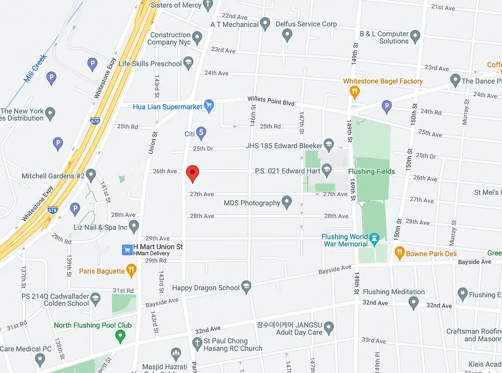 Queens Location Map